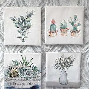 Canvas picture frames.